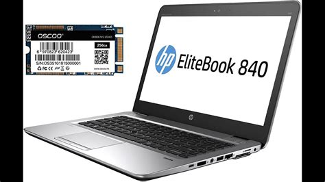 Installing M.2 2242, 128Gb SSD in HP EliteBook 840 G1.